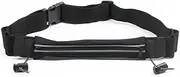 Running Belt with Gel Loops & Pocket Adjustable Runners Belt with Zipper Running Belts for Women and Men Water Resistant Marathon Gifts Accessories Belts for Women Marathon Gifts