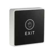 Touch Sensor Door Exit Release Button with LED Indicator 86mmx86mm Panel 12V 3A