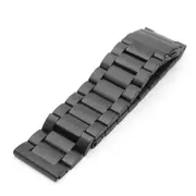 Smart Watch Stainless Steel Metaless Replace Watch Band Strap for Samsung Gear S3 Frontier Classic BLACK COLOR