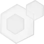 3pcs DIY Silicone Epoxy Casting Hexagon Handmade Crystal Epoxy TEHAUX