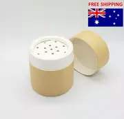 20 pcs x 10g Kraft sifter loose powder jar containers zero waste, biodegradable