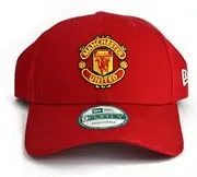 Manchester United FC Official New Era 9Forty Football Baseball Cap (UK Size: One Size) (Red)