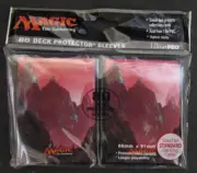 80 Ultra Pro MAGIC MANA 5 RED MOUNTAIN Standard Size Deck Protector Sleeves Pack