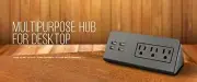 Kable Kontrol EdgeCharge - Desk Power Outlets & USB Hub - 4.9' Feet Cord