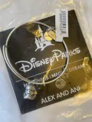 NEW Disney ALEX AND ANI Star Wars Stormtrooper Helmet Silver Charm Bracelet