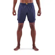Skins Men's Series-3 Clothing Superpose Tight Navy Blue