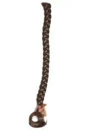 WIG ME UP - SA101-12 Braided Ponytail with Clip Long 50cm Light Brown