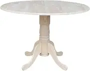 International Concepts T-42DP 42-Inch Dual Drop Leaf Table,