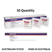 50 X Alcohol Wipes Medi Swabs Sterile Medical Isypropyl Wipe Swab Prep Pads