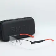 NEW SMITH OPTICS TRANSISTOR BLX MATTE BLACK AUTHENTIC EYEGLASSES W/CASE 52-19