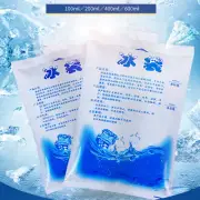 Reusable Gel Ice Pack Insulated Dry Cold Ice Pack Gel Cooling Bag Food FresPW
