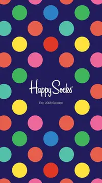 在飛比找Yahoo!奇摩拍賣優惠-Happy Socks中統襪