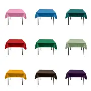 Square Tablecloth Polyester Poplin (45 Inches x 45 Inches)