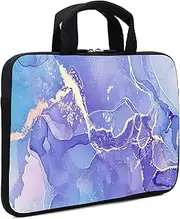 Laptop Sleeve Case 11.6" 12.1 Inch Neoprene Laptop Sleeve/Notebook Computer Pocket Case/Chromebook Case/Tablet Briefcase Carrying Bag Compatible For Men， Women ，boys， girls (Purple)
