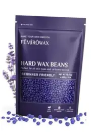 Wax Beads, 1lb Hard Wax Beans for Hair Removal Sensitive Skin Purple-Lavender