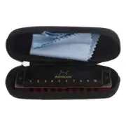 Blues Harmonica Key-of-C, 10 Holes 20 Tones Harmonica Professional Mouth Organ