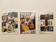 Leonard Fournette (3) Football Card Lot Prestige Contenders RC Inserts