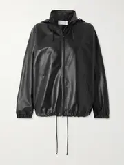 [The Row] The Row - Jilly Leather Jacket - Black - US6 US 6 Black