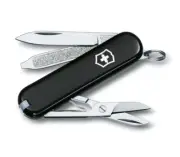 VICTORINOX SWISS ARMY KNIFE Classic SD BLACK Dark Illusion Pocket MULTI TOOL