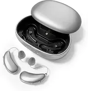 [NEARITY] HearPod Pro Hearing Aids for Seniors Bluetooth, Rechargeable Hearing Aids with Noise Cancelling, Comfort, 5 Listening Modes, OTC Hearing Amplifiers, 5-Level Volume Control
