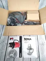 Ninja Storm QB700Q2 Series Blender Food Processor Ice Crusher Black New