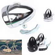 Bicycle Vintage LED Headlight Bike Head Light Front Rear Lamp Set Cycling Bright