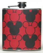 MICKEY MOUSE DISNEY DISNEYLAND DISNEY BAR PARTY HIP FLASK FLASKS BIRTHDAY GIFT!