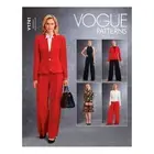 NEW Vogue V1741 Misses' Jacket, Top, Dress, Pants & Jumpsuit Pattern By Spotligh