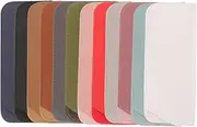 [Baluue] Soft Glasses Case Travel Eyeglasses Pouch Multipurpose Leather Eyeglasses Pouch