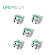 LINOVISION PoE+Ethernet Over Coax (EOC) Converter, Analog to IP Camera (5Pack)