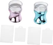 MUSISALY Nail Tech Supplies 4 Nail Scrapers Manicure Set for Women Girls Salon Supplies