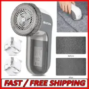 Portable Fabric Shaver for Sweaters & Upholstery, 2 Blades, Lint Remover (GRAY)
