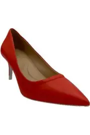 Franco Sarto In Forma Leather Pumps Trolley Coral