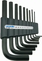 HOZAN Allen Key Key Wrench Hexagonal Wrench Set 9 pieces Set Bicycle Tool W-96