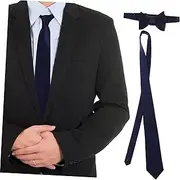 [LIFKOME] Men's Bow Ties for Men Self Tie Bowties Comfortable Polyester Fabric Versatile Styling
