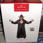 The Undertaker`2022`WWE Wrestling Hero-Hallmark Tree Ornament-NEW- FREE SHIPPING