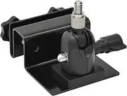 [Holicfun] Outdoor Security Camera Gutter Mount, Universally Compatible with Ring, Blink, Eufy, Wyze, Google Nest, Arlo, Simplisafe, and More (Up Version, Black), HF0362