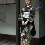 日本和服 日本和服男 日本和服女 和服女正裝傳統複古振袖日式服裝旅拍外景拍照少女寫真攝影服裝 6Z6Y