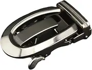 [Minkissy] Mens Business Belt Buckles Alloy Automatic Buckles Unique Design for Formal Occasions