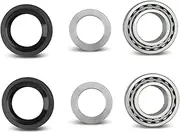 Rear Axle Bearing Inner Spacer Oil Seal Kit 43252-7S200, Fit for Nissan Titan 2004-2007 Frontier 2005-2017 Xterra 2006-2015, Replace 40210-7S210 43070-7S200 432527S200 430707S200 402107S210