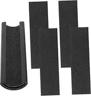 SUPVOX 1set Tip Shaper Repair Tool with Sandpaper for Billiard Players Lightweight Compact and Easy to Use Pool Tip Burnisher and Trimmer for Precise Shaping and Scuffing