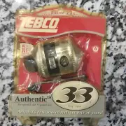 NIP Vintage Zebco Authentic 33 Spincast NEW In Original Unopened Package