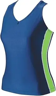 FOOTMARK (foot mark) Women Fitness School Swimsuit Separetsu line Separetsu tops 101,535 Green (07) 150