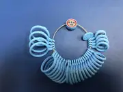 PLASTIC FINGER RING SIZER MEASURING GAUGE JEWELRY TOOL SET