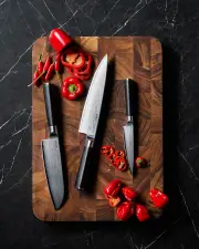 MAKO Japanese Steel Knife Set Black