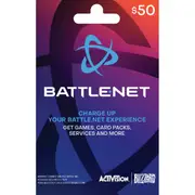 Battle.net Activision and Blizzard $50 Gift Card