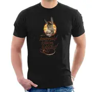 Shrek Donkey Tomorrow Im Making Waffles Men's T-Shirt Black Medium