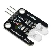 2 Channel Two-Way IR Infrared Transmitter Sensor LED Indicate Module for Arduino
