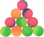 Hohopeti 20pcs Matte Floating Bouncing Balls Jumping Balls for Fun for Mixed Colors