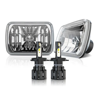 2pcs 7x6" 5x7'' LED Faros Hi/Lo Para For Toyota Tacoma 1995 1996 1997 & Pickup (for: Toyota)